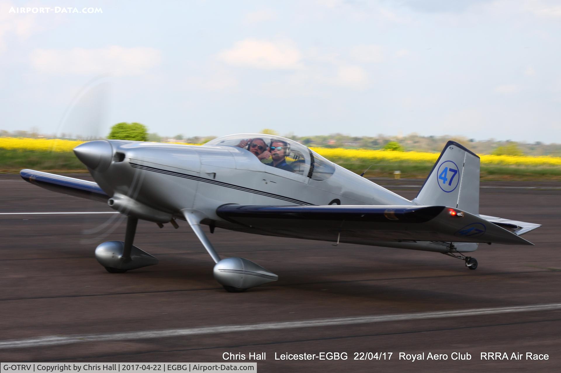 G-OTRV, 1999 Vans RV-6 C/N PFA 181-13302, Royal Aero Club 3R's air race