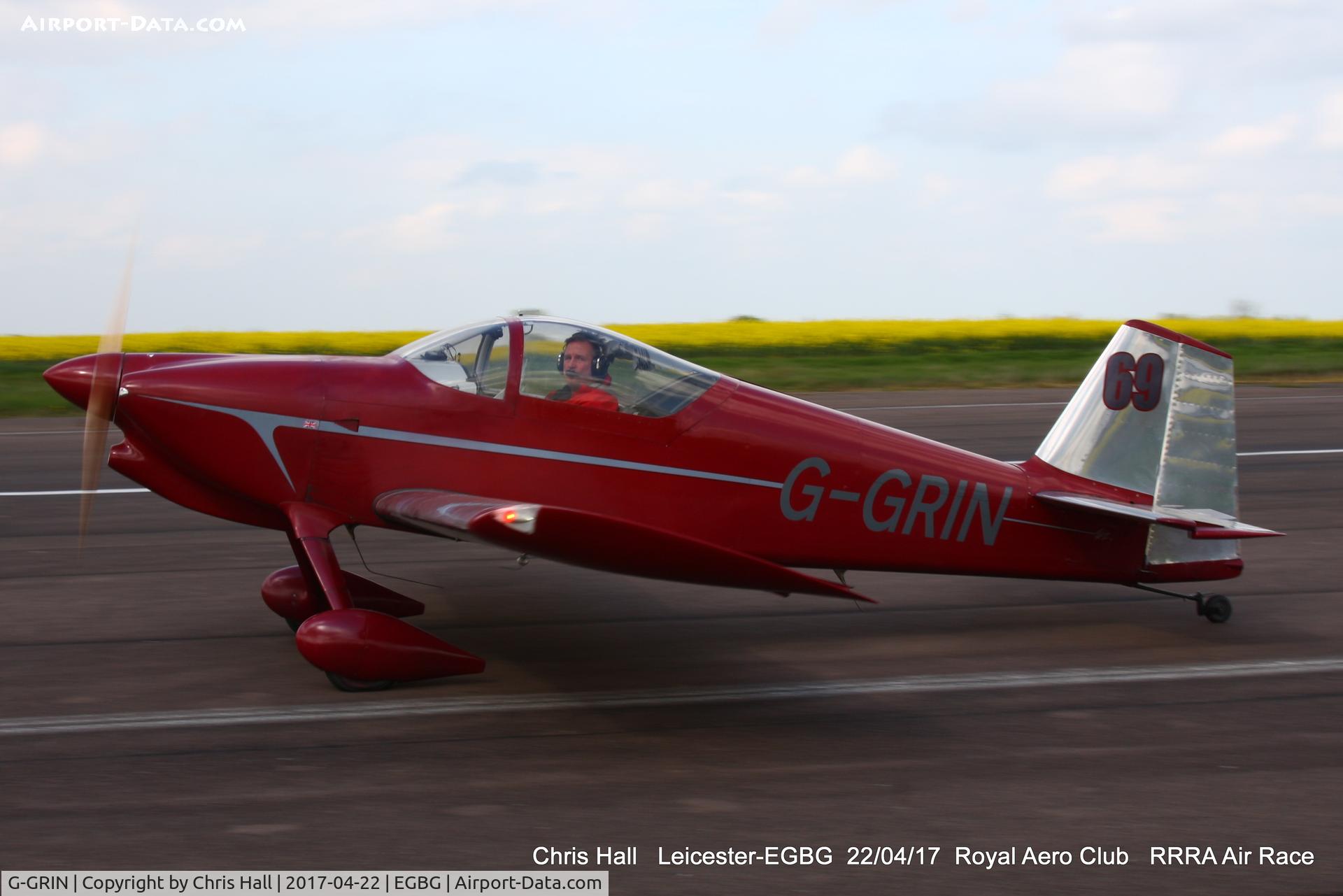 G-GRIN, 1999 Vans RV-6 C/N PFA 181-12409, Royal Aero Club 3R's air race