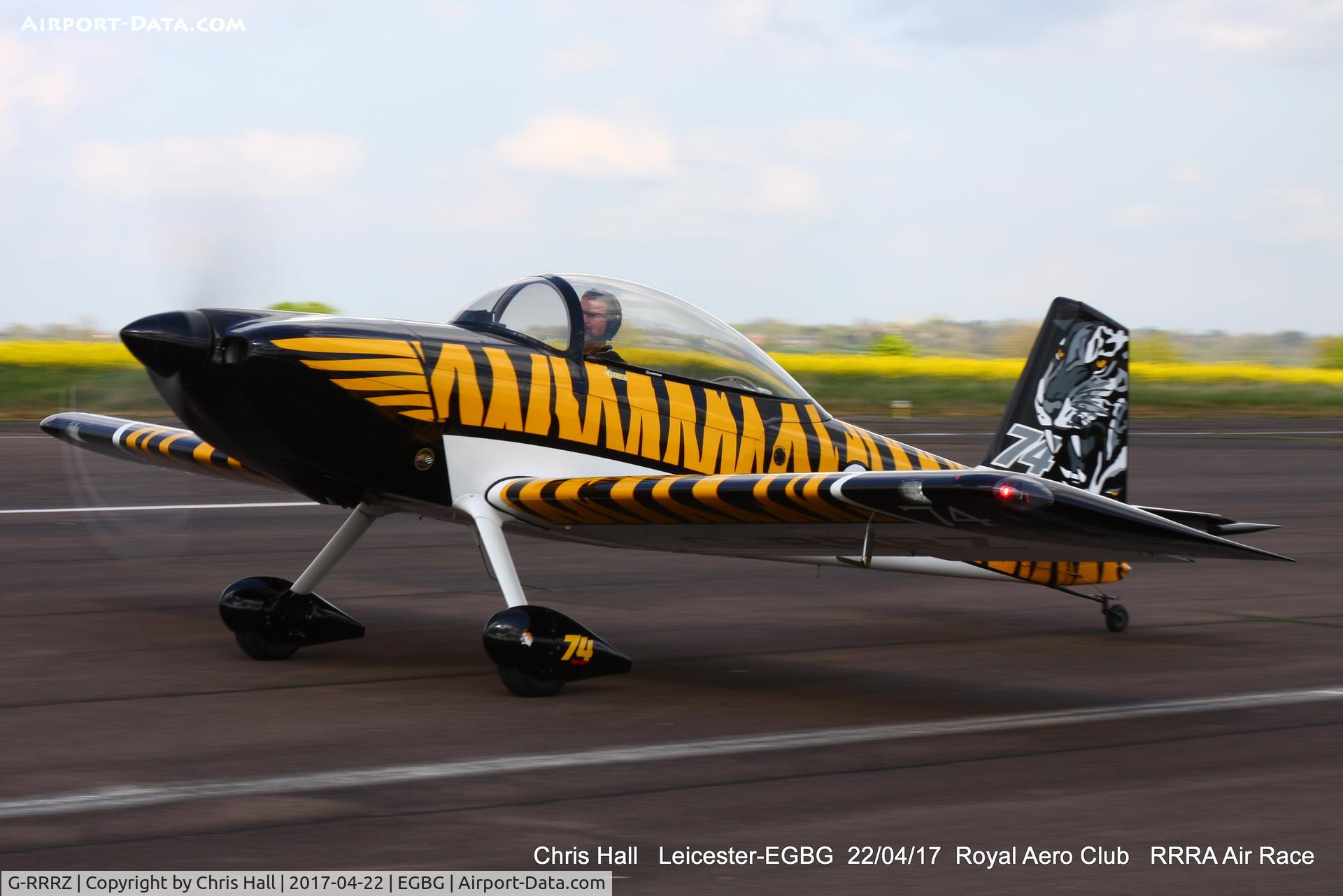G-RRRZ, 2013 Vans RV-8 C/N PFA 305-15107, Royal Aero Club 3R's air race