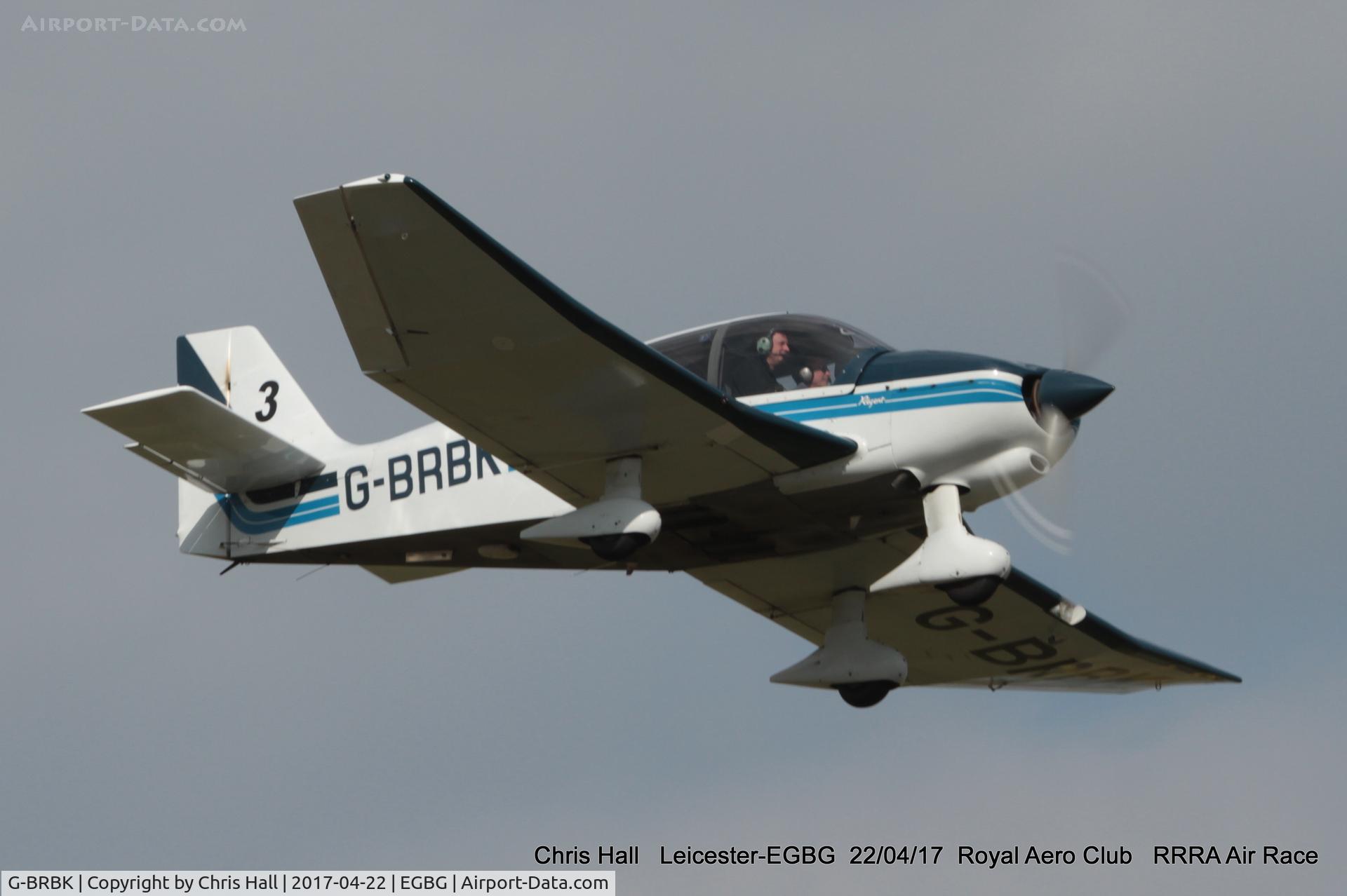 G-BRBK, 1989 Robin DR-400-180 Regent Regent C/N 1915, Royal Aero Club 3R's air race