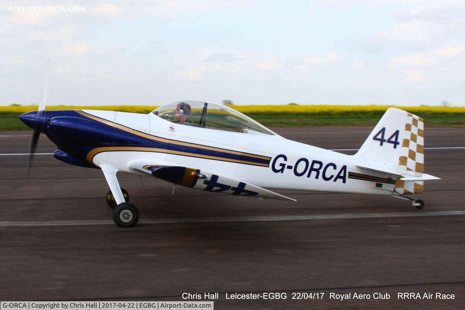 G-ORCA, 2005 Vans RV-4 C/N PFA 181-12924, Royal Aero Club 3R's air race