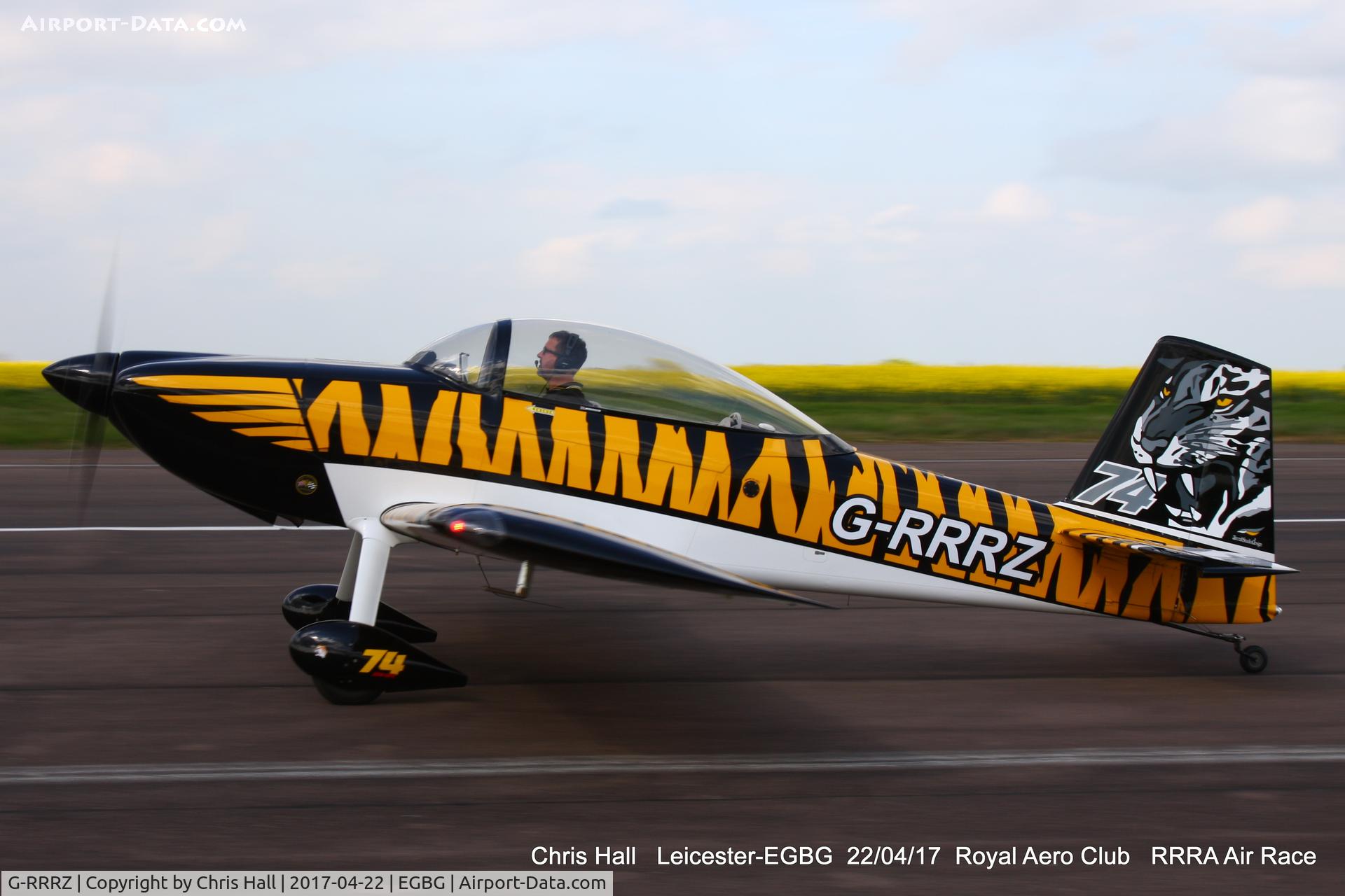 G-RRRZ, 2013 Vans RV-8 C/N PFA 305-15107, Royal Aero Club 3R's air race