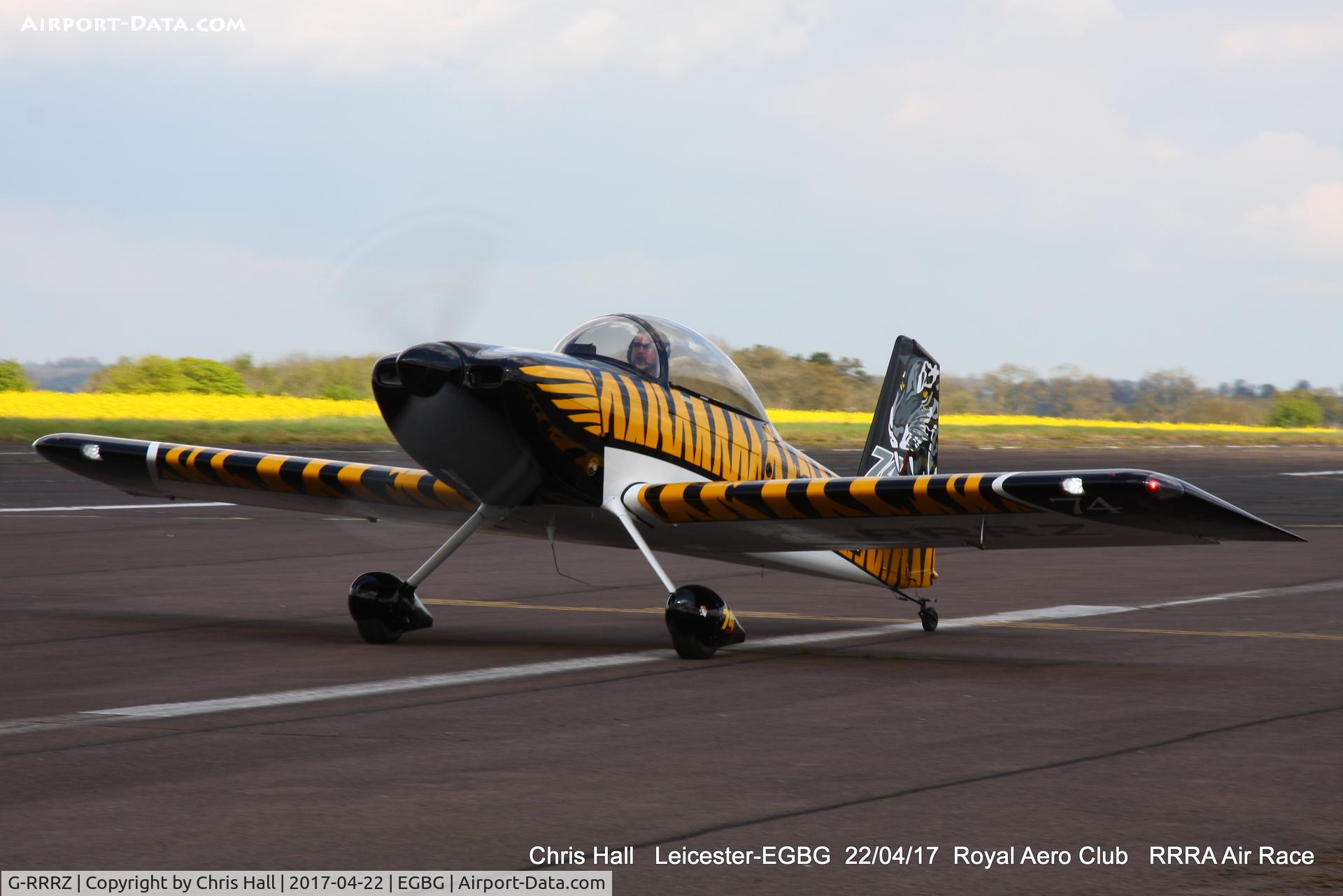 G-RRRZ, 2013 Vans RV-8 C/N PFA 305-15107, Royal Aero Club 3R's air race