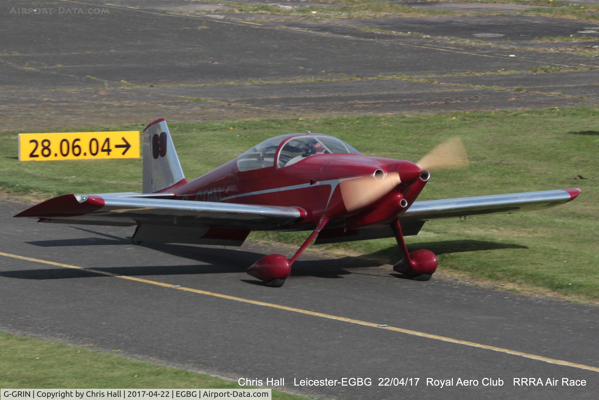 G-GRIN, 1999 Vans RV-6 C/N PFA 181-12409, Royal Aero Club 3R's air race
