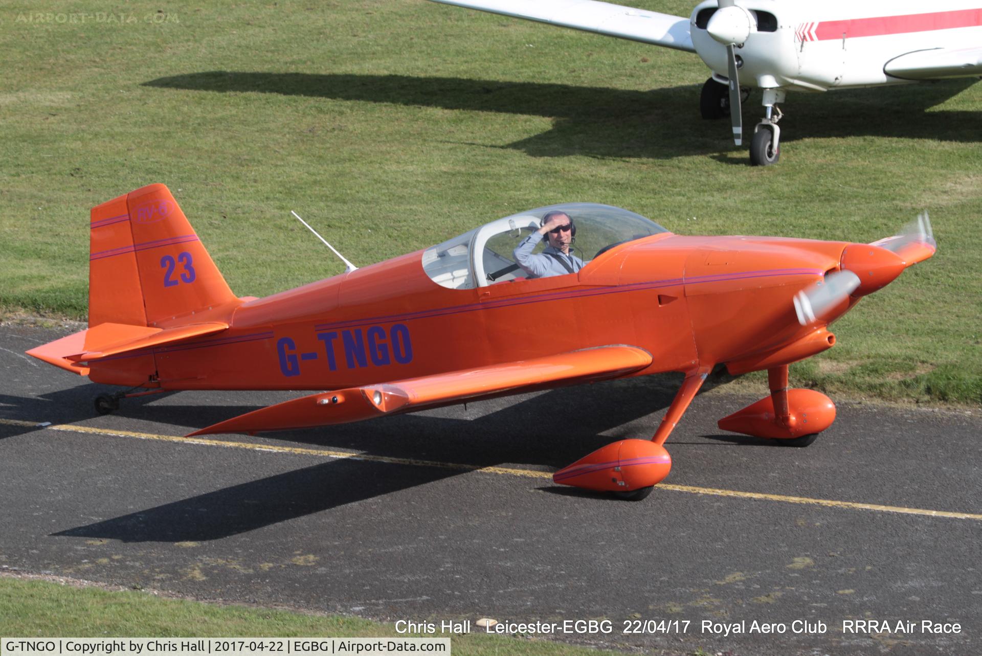 G-TNGO, 1994 Vans RV-6 C/N 21897, Royal Aero Club 3R's air race