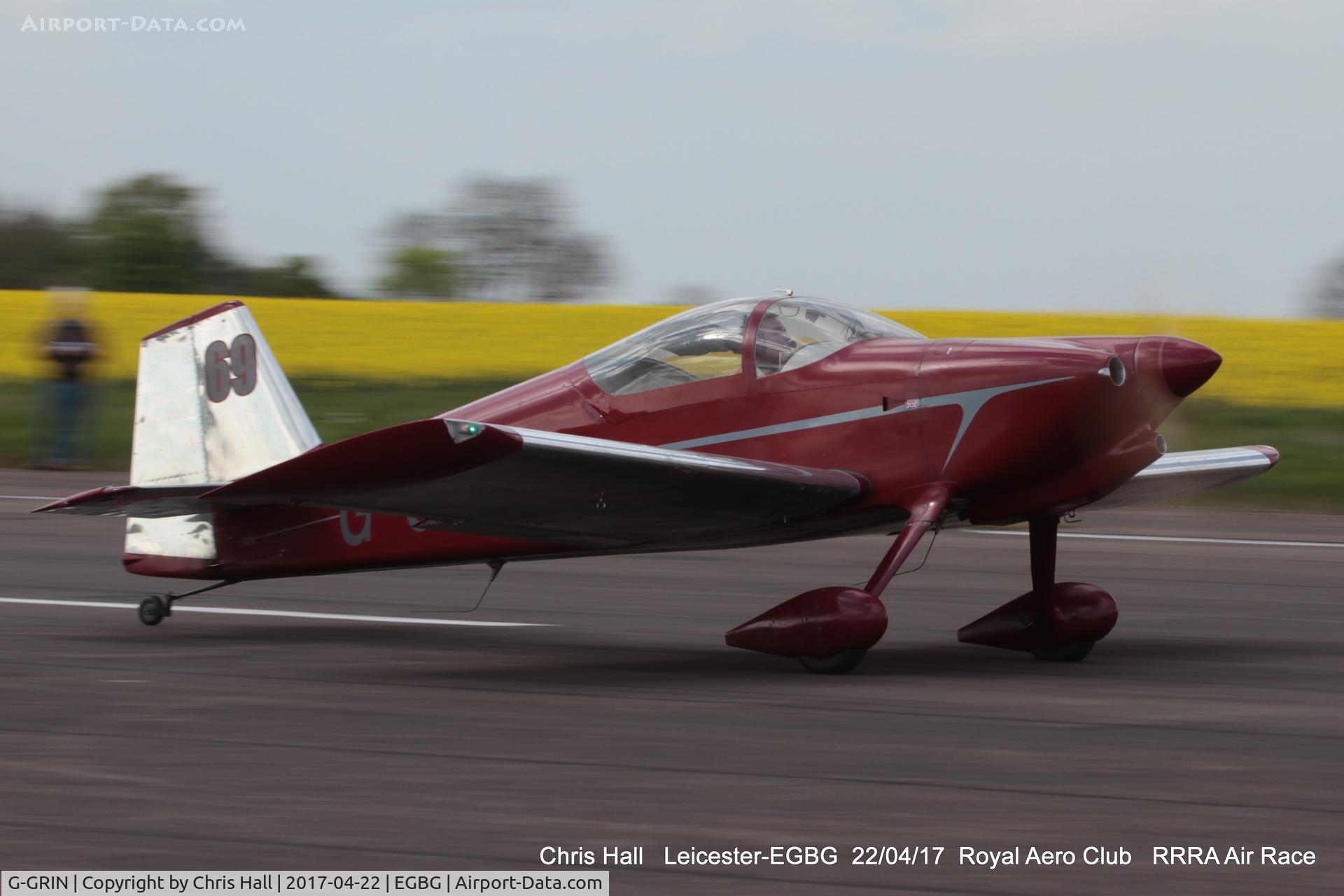 G-GRIN, 1999 Vans RV-6 C/N PFA 181-12409, Royal Aero Club 3R's air race