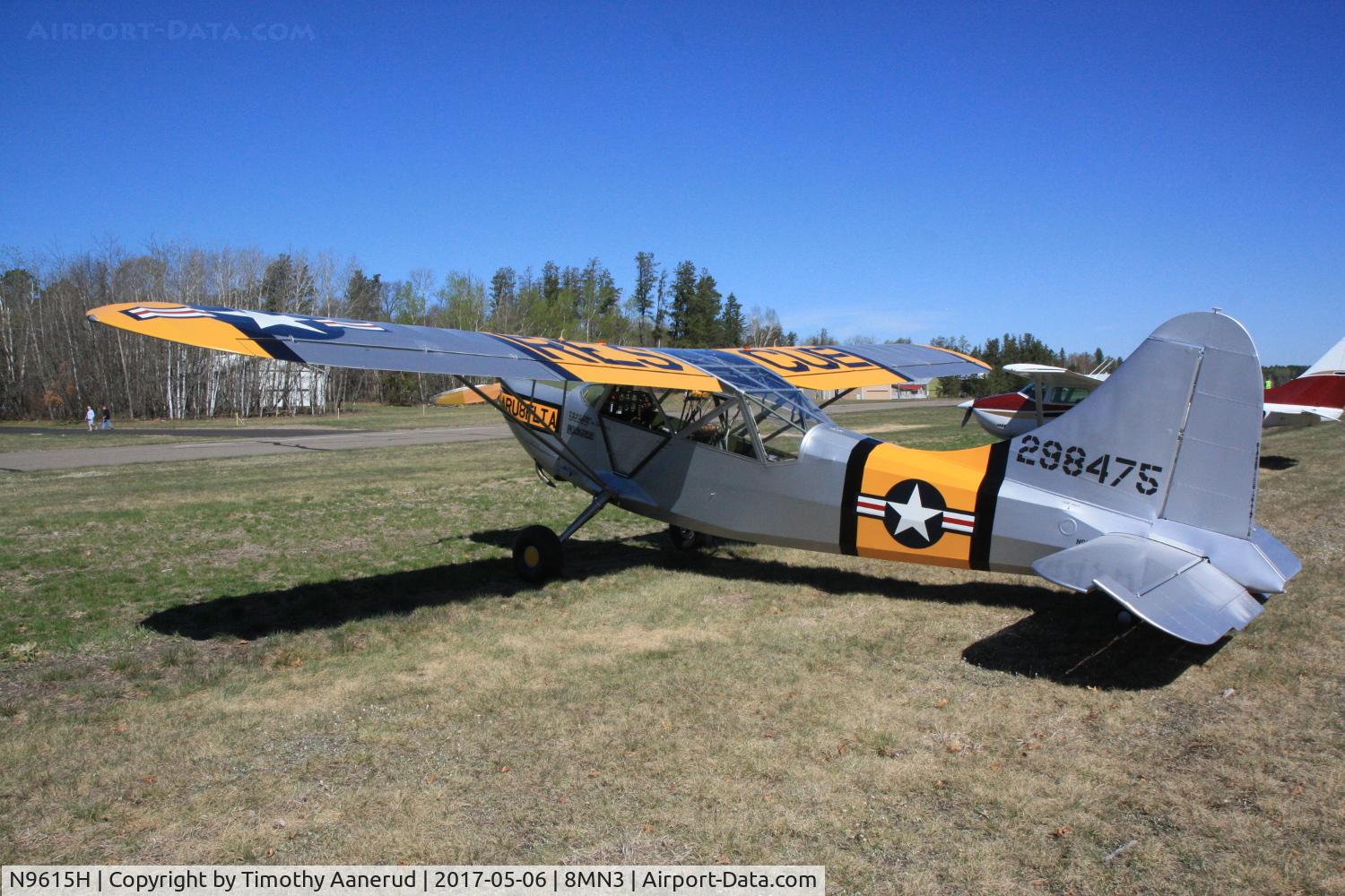 N9615H, 1943 Stinson L-5 Sentinel C/N 76-716, 1943 Stinson L-5, c/n: 76-716