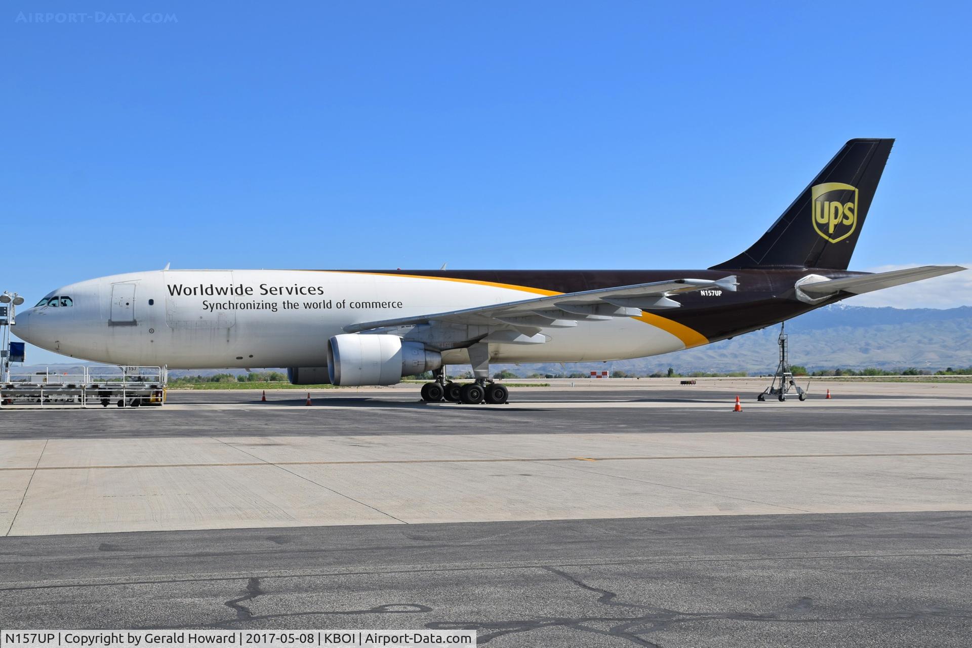 N157UP, 2004 Airbus A300F4-622R C/N 0846, Parked on UPS ramp.