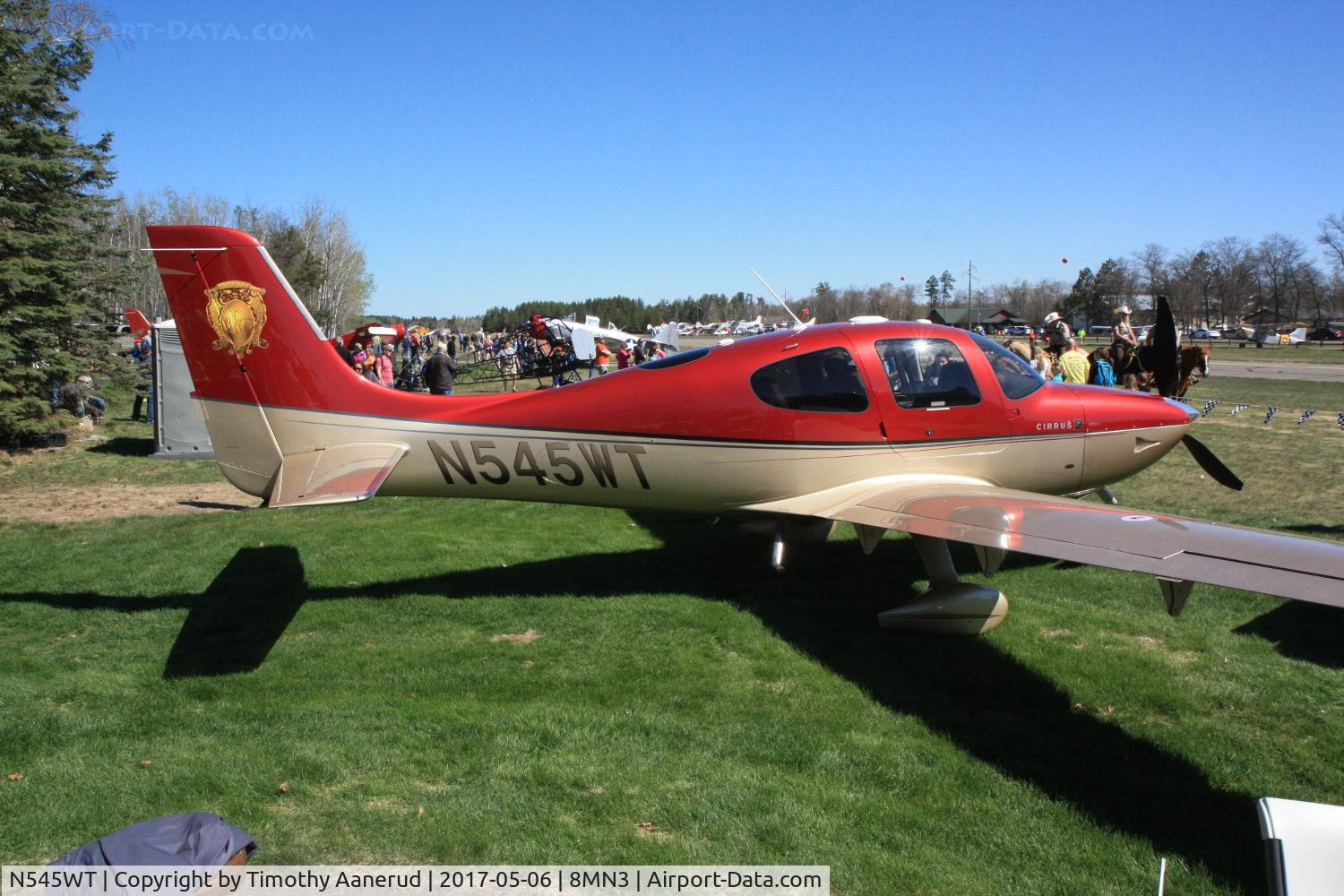 N545WT, 2009 Cirrus SR22 C/N 3422, 2009 Cirrus SR22, c/n: 3422