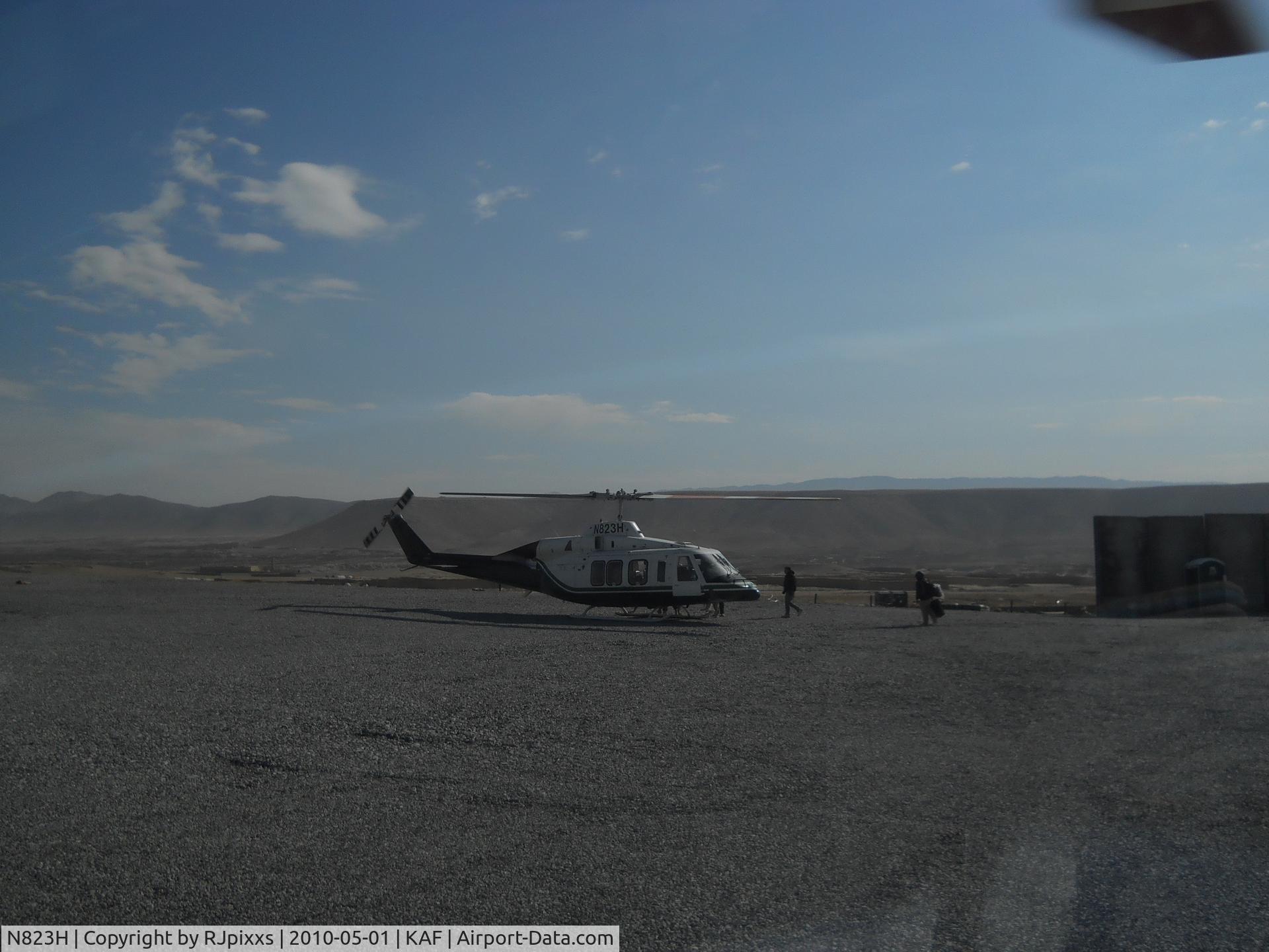 N823H, 1984 Bell 214ST C/N 28141, Operated in Afghanistan, May 2010