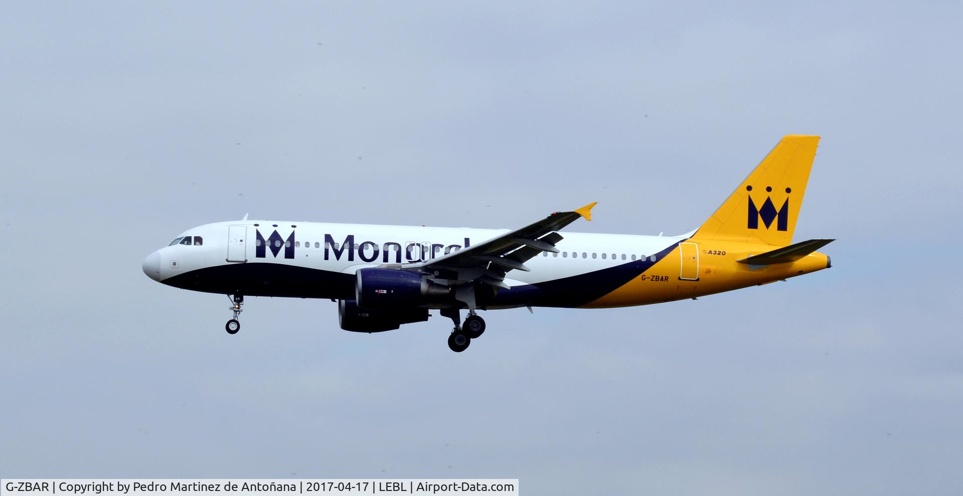 G-ZBAR, 2003 Airbus A320-214 C/N 2142, El Prat  -  Barcelona  -  España
