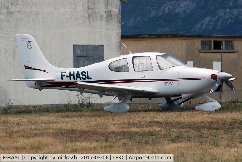 F-HASL, 2004 Cirrus SR20 C/N 1279, Parked