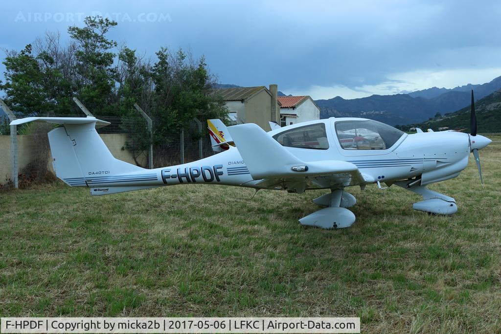 F-HPDF, 2008 Diamond DA-40D Diamond Star C/N D4.348, Parked