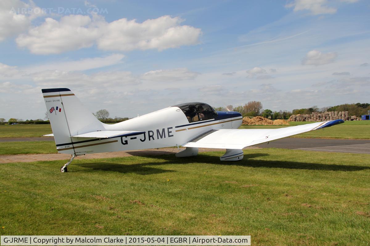 G-JRME, 2009 Jodel D-140E Mousquetaire IV C/N 444/PFA 251-13155, Jodel D-140E Mousquetaire IV at Breighton Airfield's Auster Fly-In. May 4th 2015.