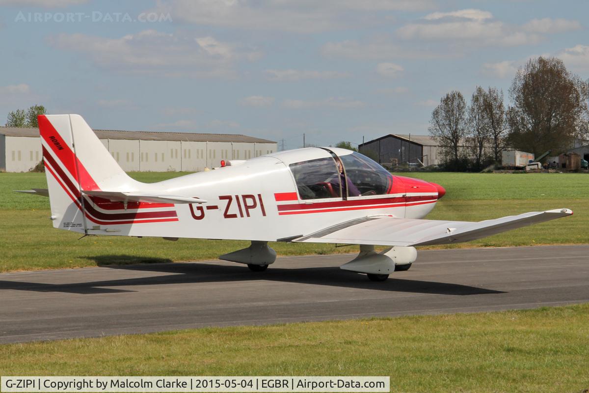 G-ZIPI, 1982 Robin DR-400-180 Regent Regent C/N 1557, Robin DR-400-180 Regent at Breighton Airfield's Auster Fly-In. May 4th 2015.