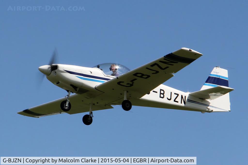 G-BJZN, 1982 Slingsby T-67A Firefly C/N 1997, Slingsby T-67A Firefly at Breighton Airfield's Auster Fly-In. May 4th 2015.