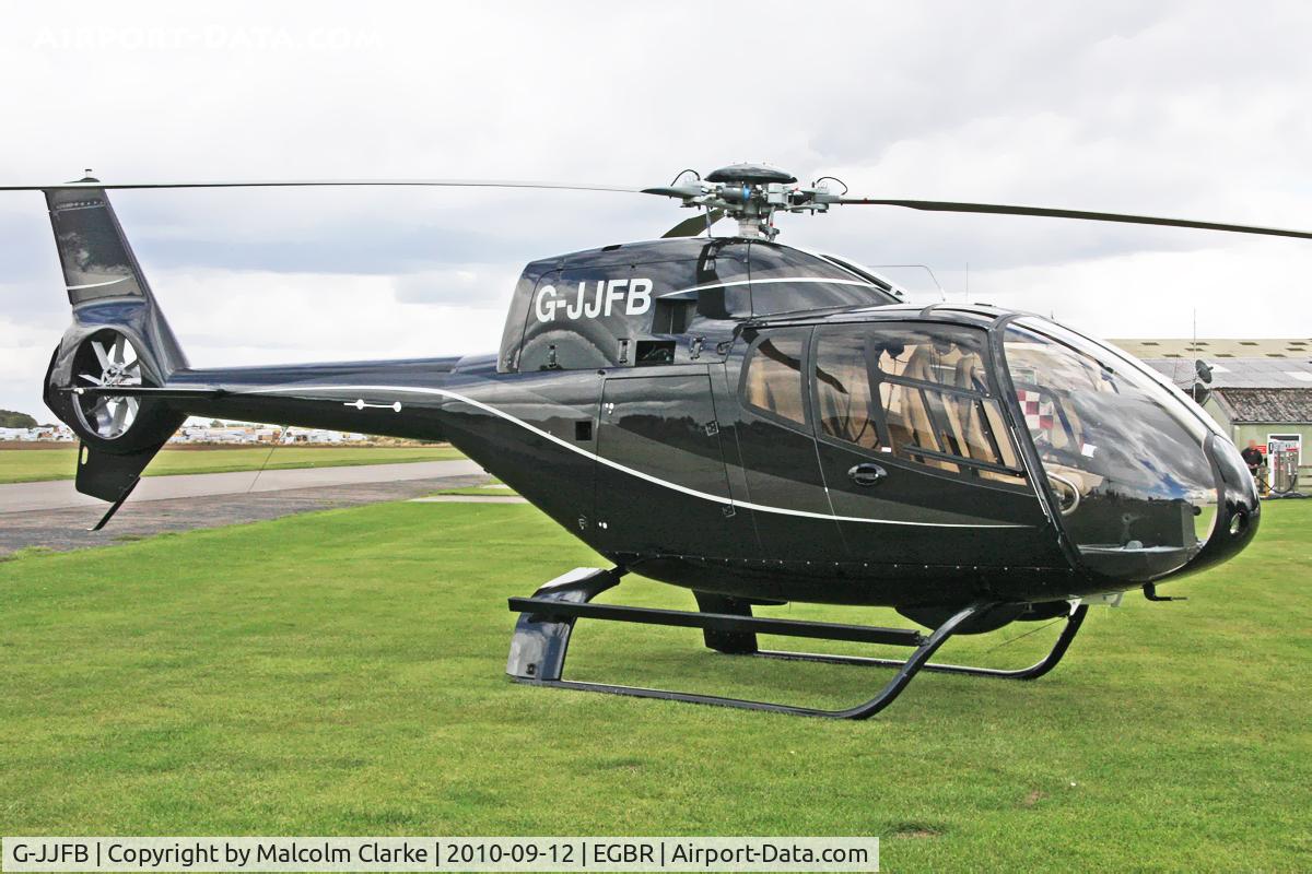 G-JJFB, 2007 Eurocopter EC-120B Colibri C/N 1506, Eurocopter EC120B at Breighton Airfield's Helicopter Fly-In. September 12th 2010.