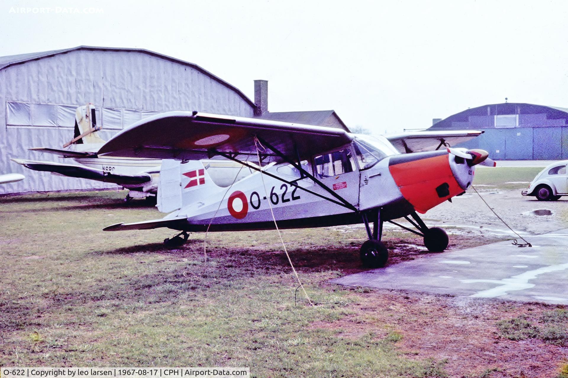 O-622, 1948 SAI KZ VII Laerke C/N 184, Copenhagen 17.8.1967
