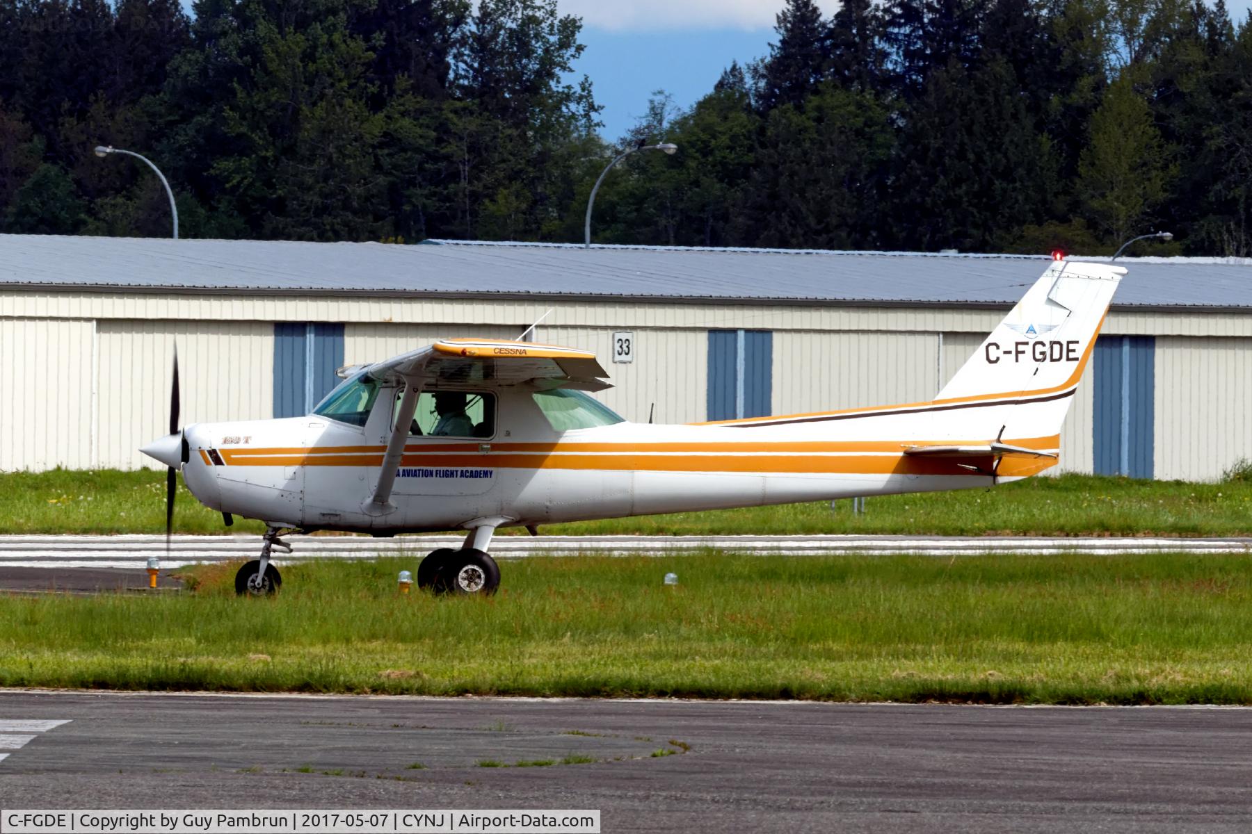 C-FGDE, 1983 Cessna 152 C/N 15285660, Run-up