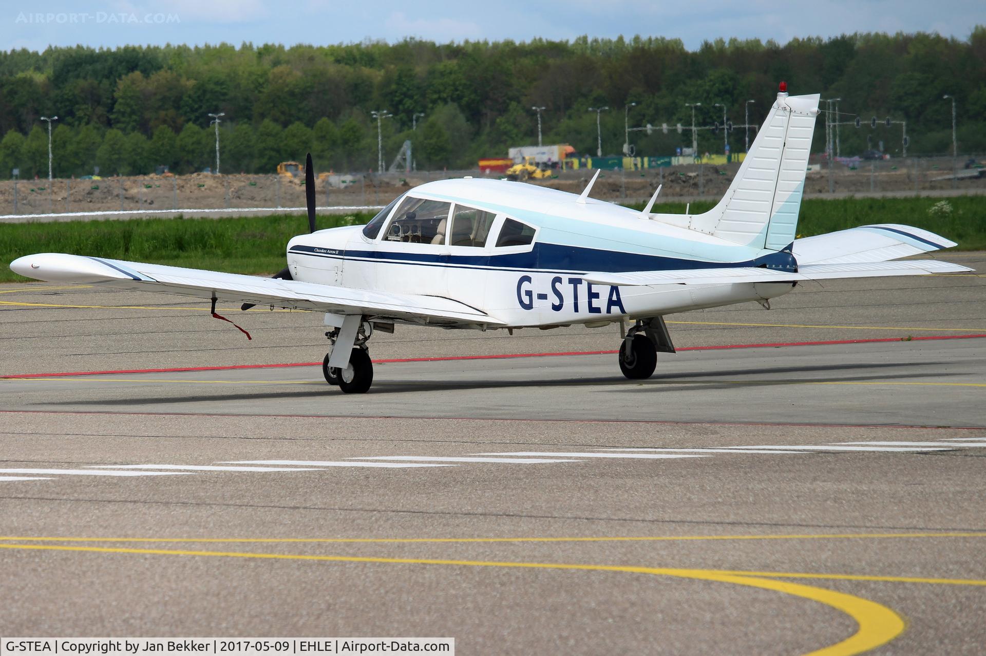 G-STEA, 1972 Piper PA-28R-200 II Cherokee Arrow C/N 28R-7235096, Lelystad Airport