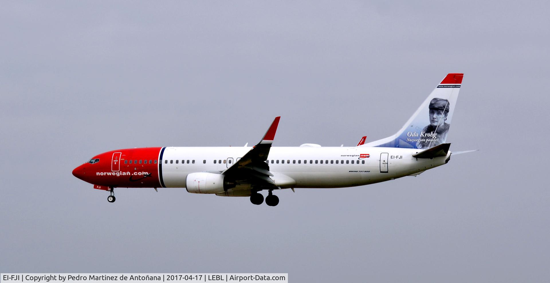 EI-FJI, 2010 Boeing 737-8JP C/N 37817, El Prat  -  Barcelona  -  España