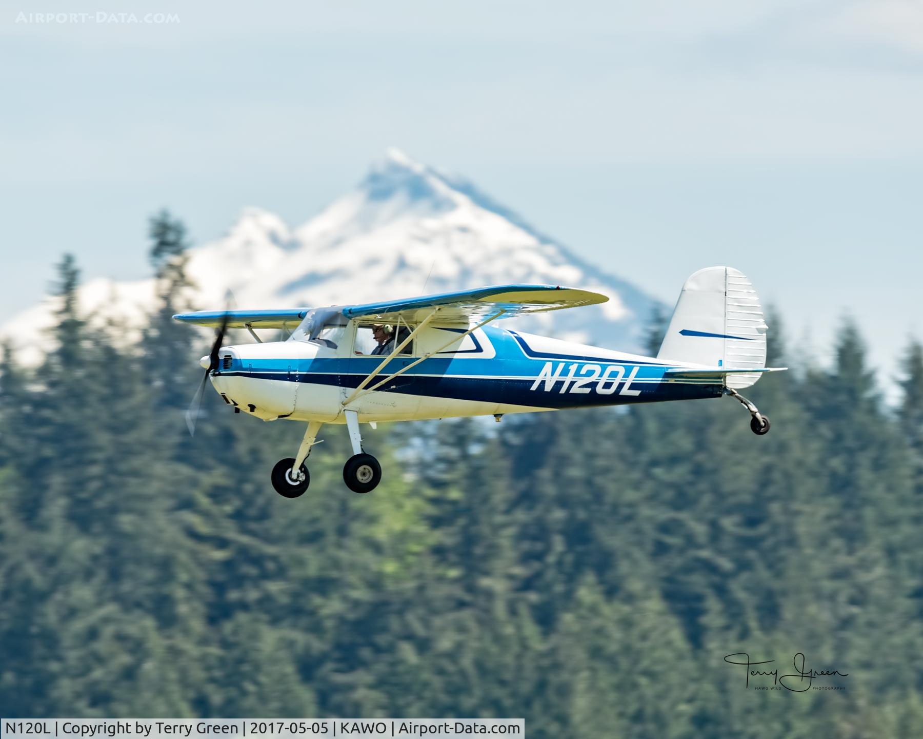 N120L, 1947 Cessna 120 C/N 12858, KAWO