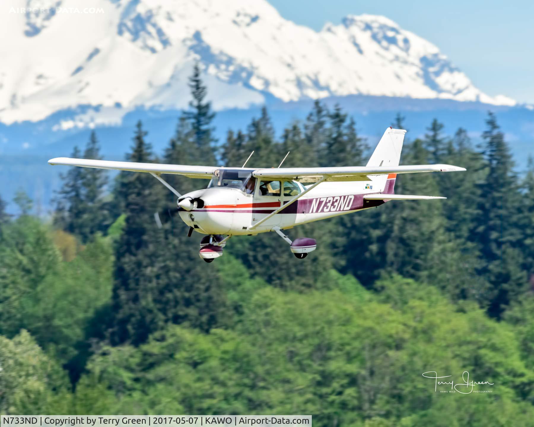 N733ND, 1976 Cessna 172N C/N 17268412, KAWO