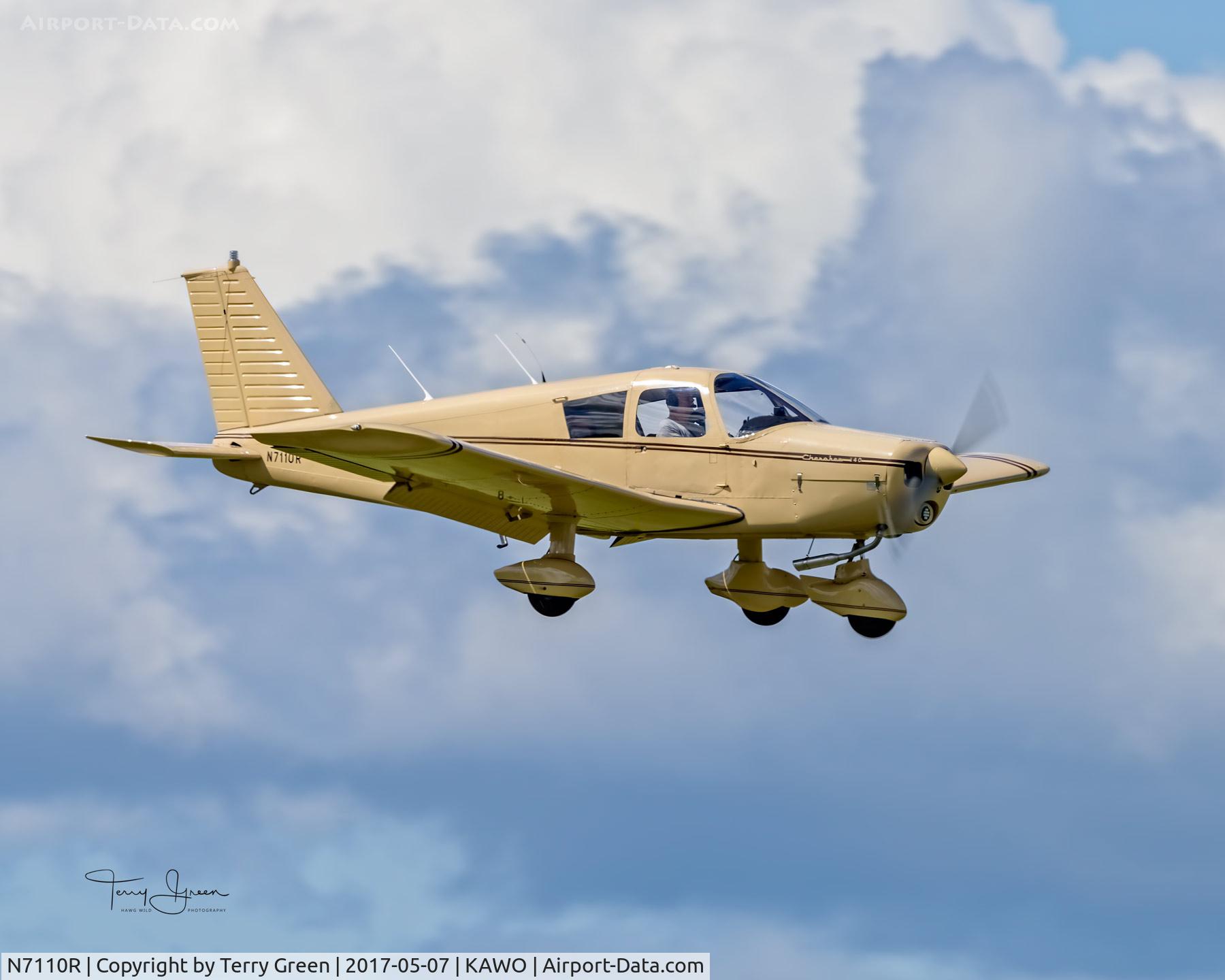 N7110R, 1966 Piper PA-28-140 Cherokee C/N 28-21806, KAWO