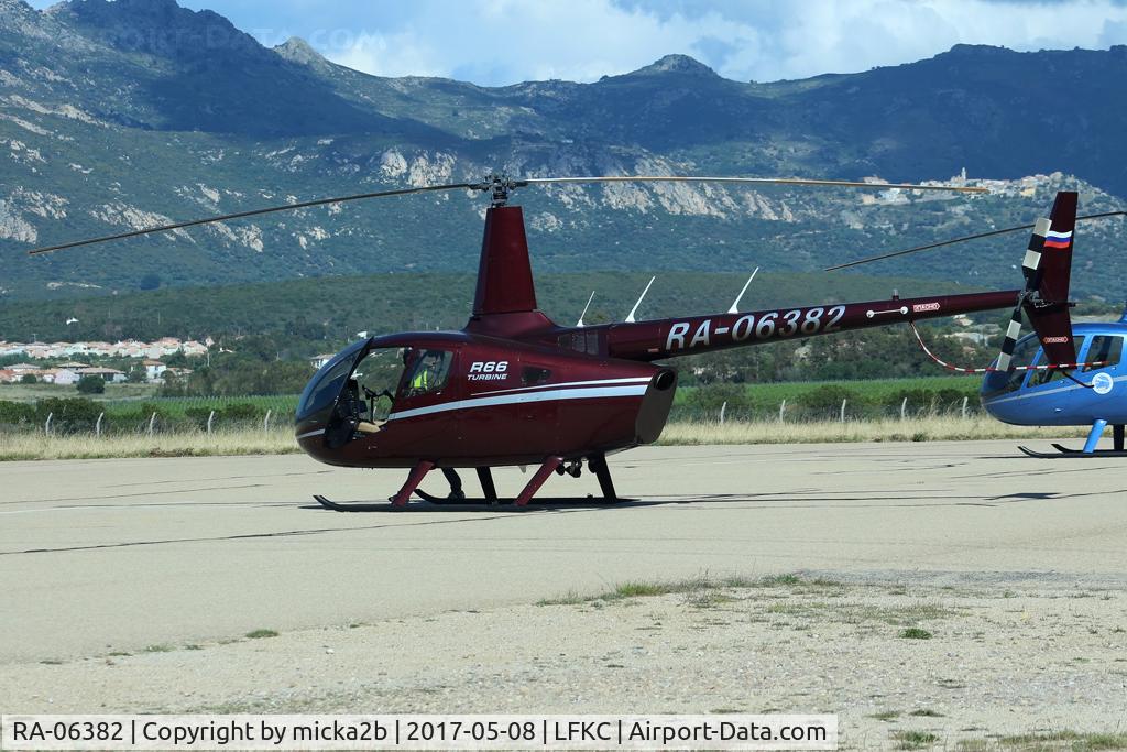 RA-06382, Robinson R66 Turbine C/N 0430, Parked