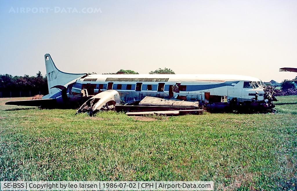 SE-BSS, 1956 Convair 440-75 Metropolitan C/N 358, Copenhagen 2..1986
