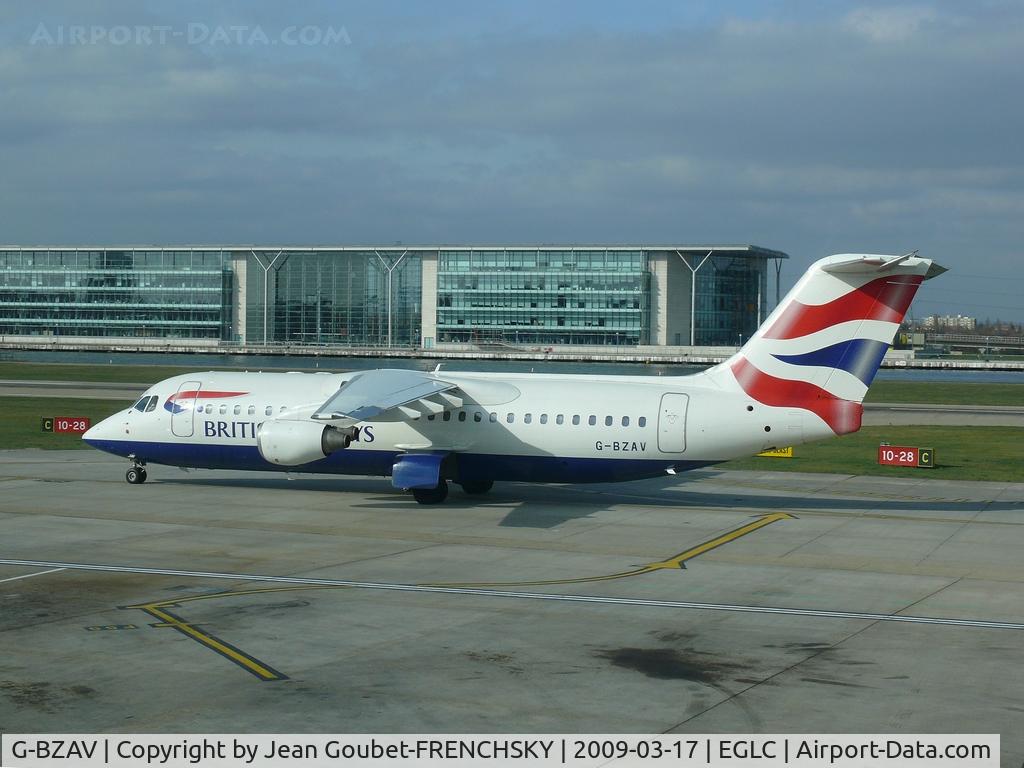G-BZAV, 1998 British Aerospace Avro 146-RJ100 C/N E3331, 