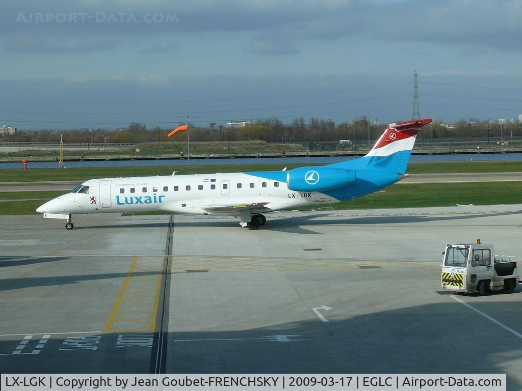 LX-LGK, 2005 Embraer ERJ-135LR (EMB-135LR) C/N 14500886, Luxair from.....Luxembourg