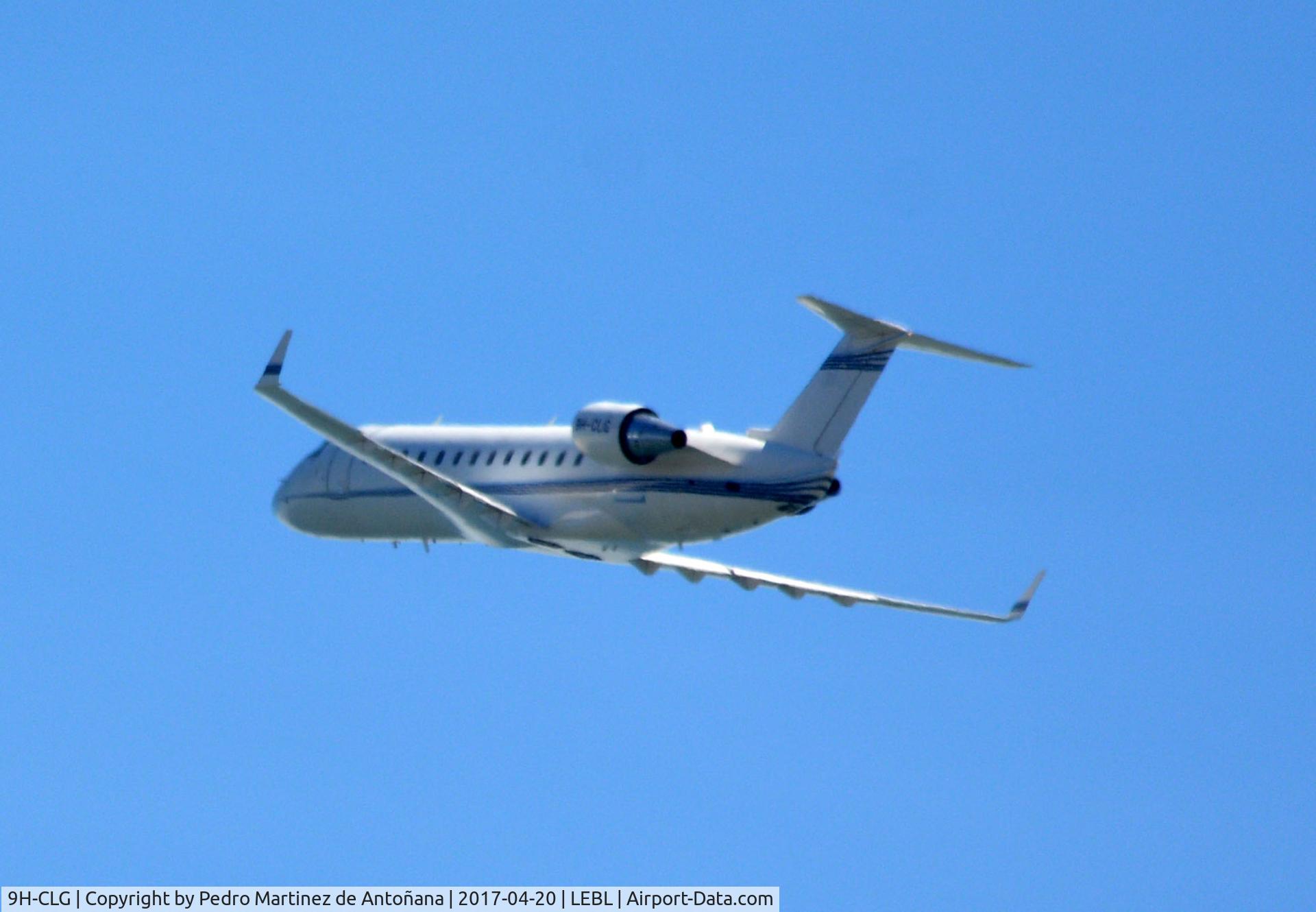 9H-CLG, 2006 Bombardier Challenger 850 (CL-600-2B19) C/N 8063, El Prat  -  Barcelona  -  España