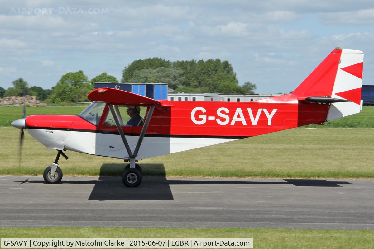 G-SAVY, 2009 ICP MXP-740 Savannah VG Jabiru(1) C/N BMAA/HB/499, ICP MXP-740 Savannah VG Jabiru(1) at Breighton Airfield's Radial Fly-In. June 7th 2015