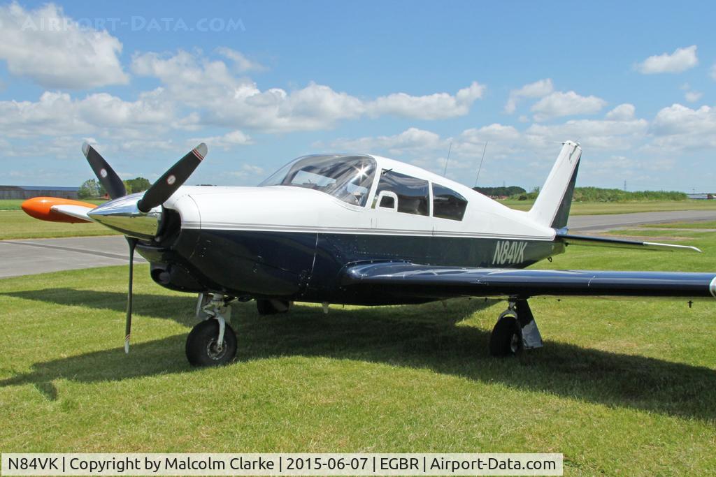 N84VK, Piper PA-24-250 Comanche C/N 24-1492, Piper PA-24-250 Comanche at Breighton Airfield's Radial Fly-In. June 7th 2015.