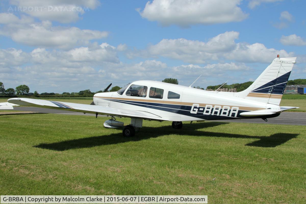 G-BRBA, 1979 Piper PA-28-161 Cherokee Warrior II C/N 28-7916109, Piper PA-28-161 Cherokee Warrior II at Breighton Airfield's Radial Fly-In. June 7th 2015.