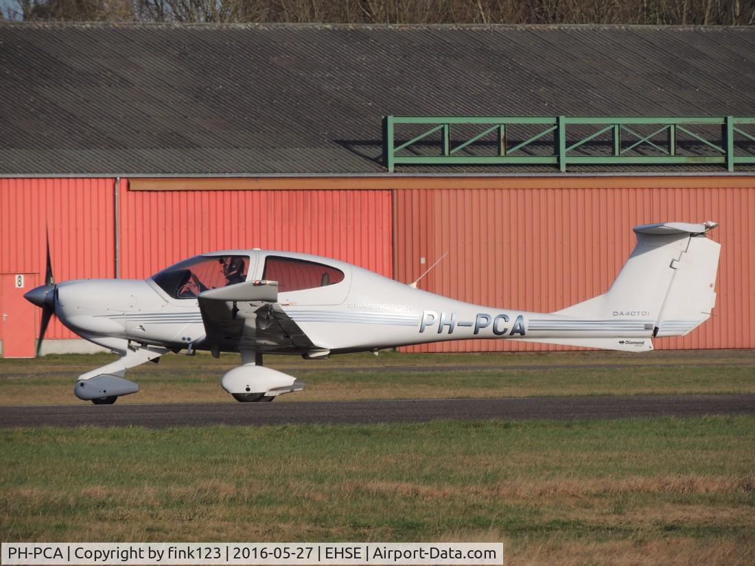 PH-PCA, 2007 Diamond DA-40TDI Diamond Star C/N D4.275, DIAMOND 40 SLOWING DOWN