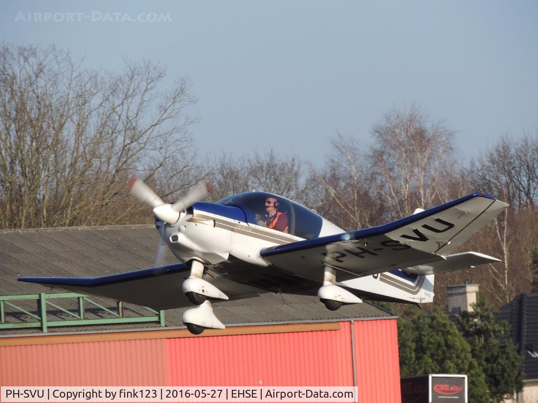 PH-SVU, 2007 Robin DR-400 Ecoflyer 2.0 C/N 2623, DR400 DEPARTURE BACK TO ROTTERDAM