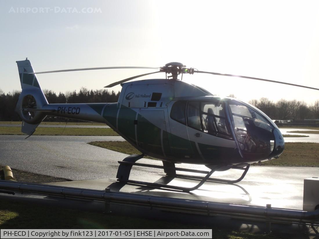 PH-ECD, Eurocopter EC-120B Colibri C/N 1169, EUROCOPTER AT THE GAS STATION