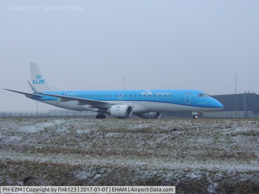 PH-EZM, 2010 Embraer 190LR (ERJ-190-100LR) C/N 19000338, KLM EMBREAR OVER QUEBEC