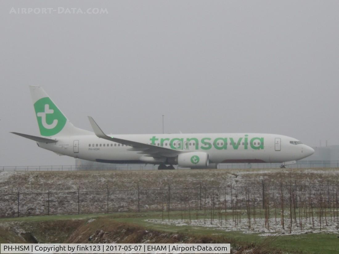 PH-HSM, 2015 Boeing 737-8K2 C/N 42067, TRANSAVIA OVER QUEBEC