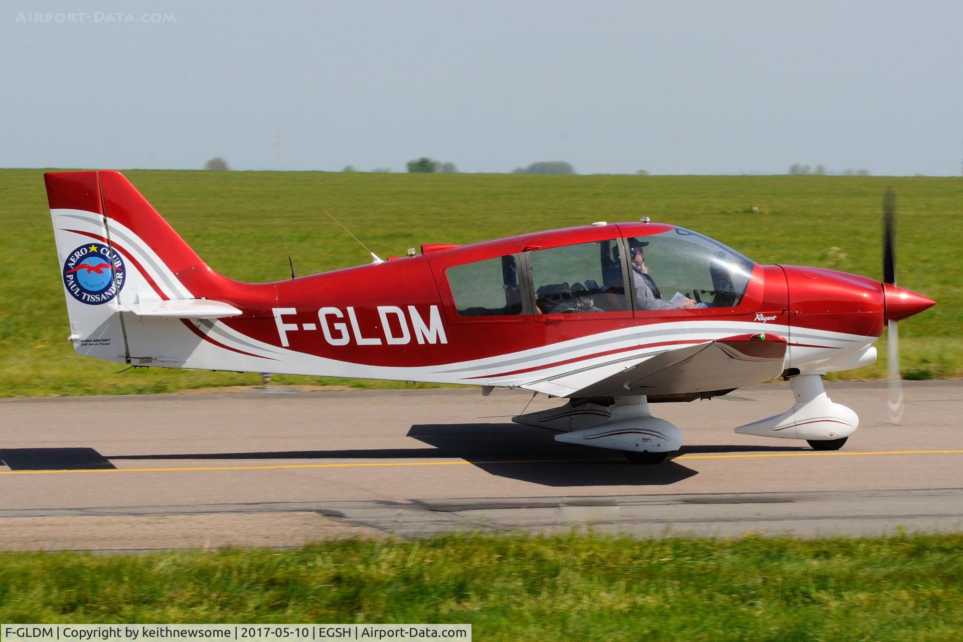 F-GLDM, Robin DR-400-180 Regent Regent C/N 2093, Very nice visitor.