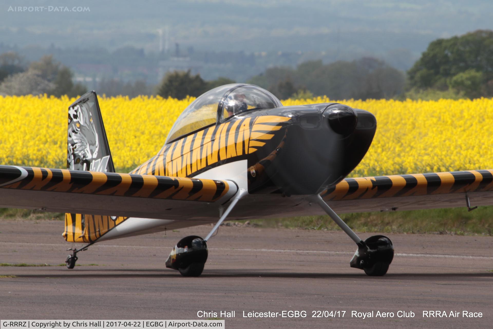 G-RRRZ, 2013 Vans RV-8 C/N PFA 305-15107, Royal Aero Club 3R's air race