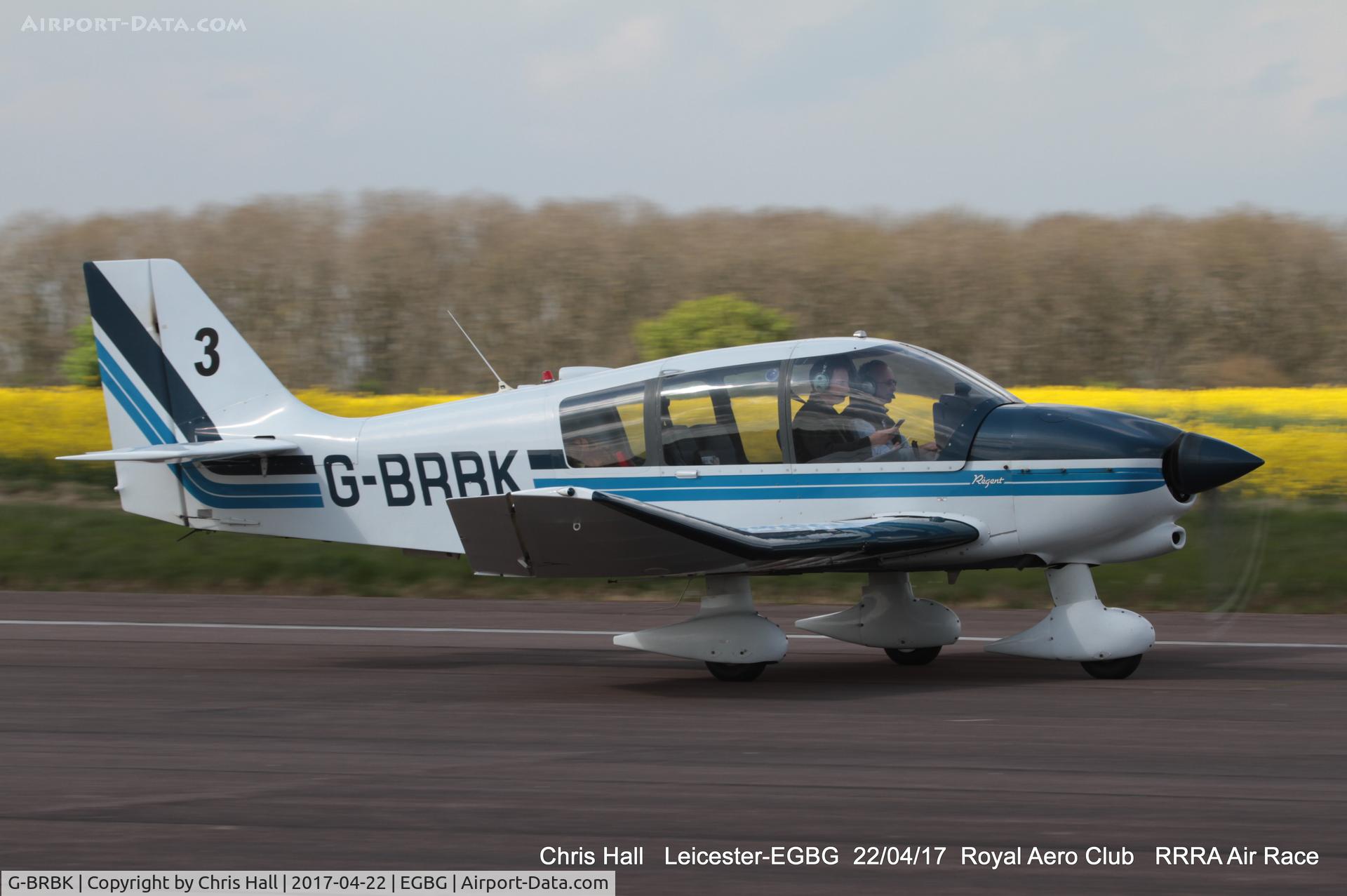 G-BRBK, 1989 Robin DR-400-180 Regent Regent C/N 1915, Royal Aero Club 3R's air race