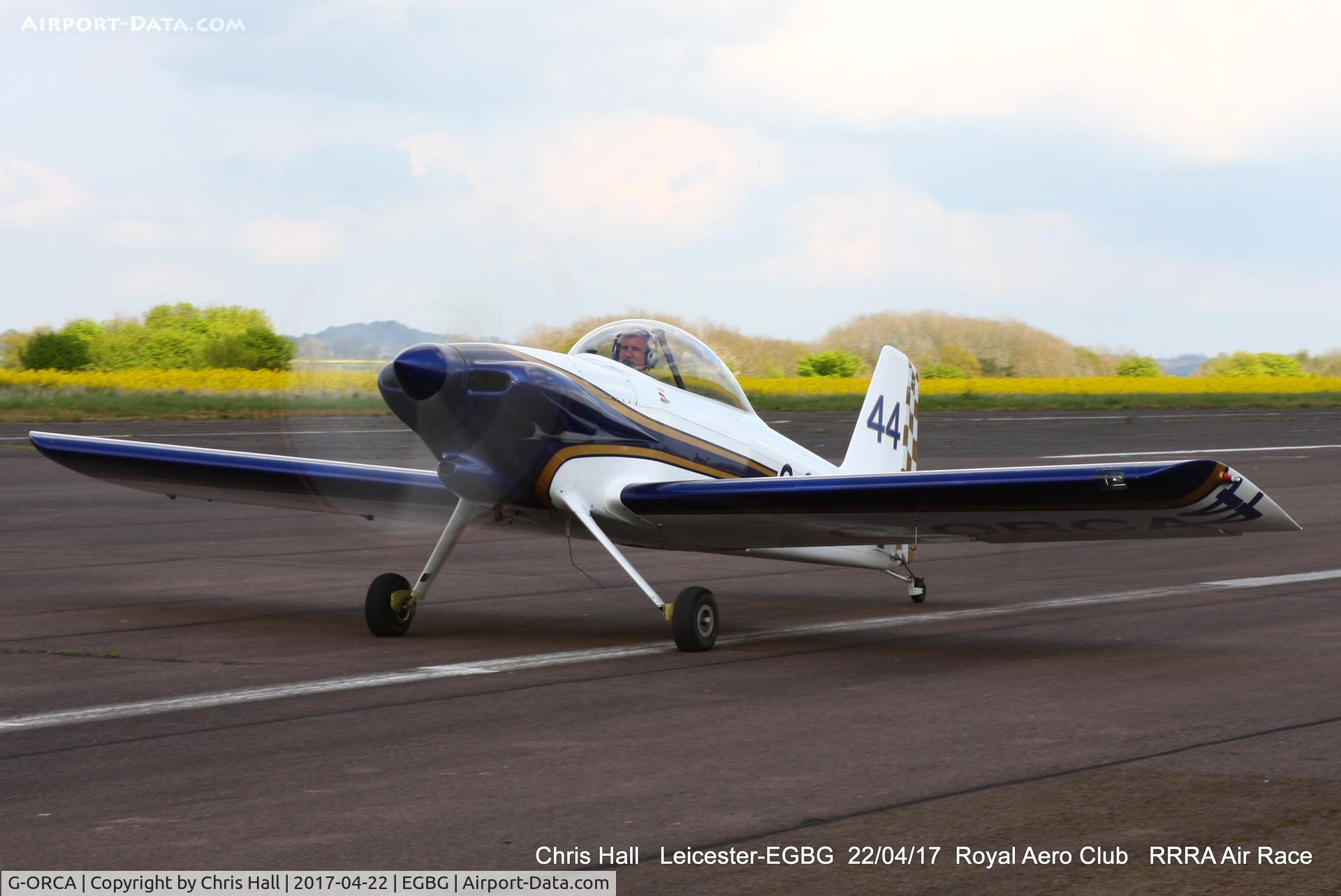 G-ORCA, 2005 Vans RV-4 C/N PFA 181-12924, Royal Aero Club 3R's air race