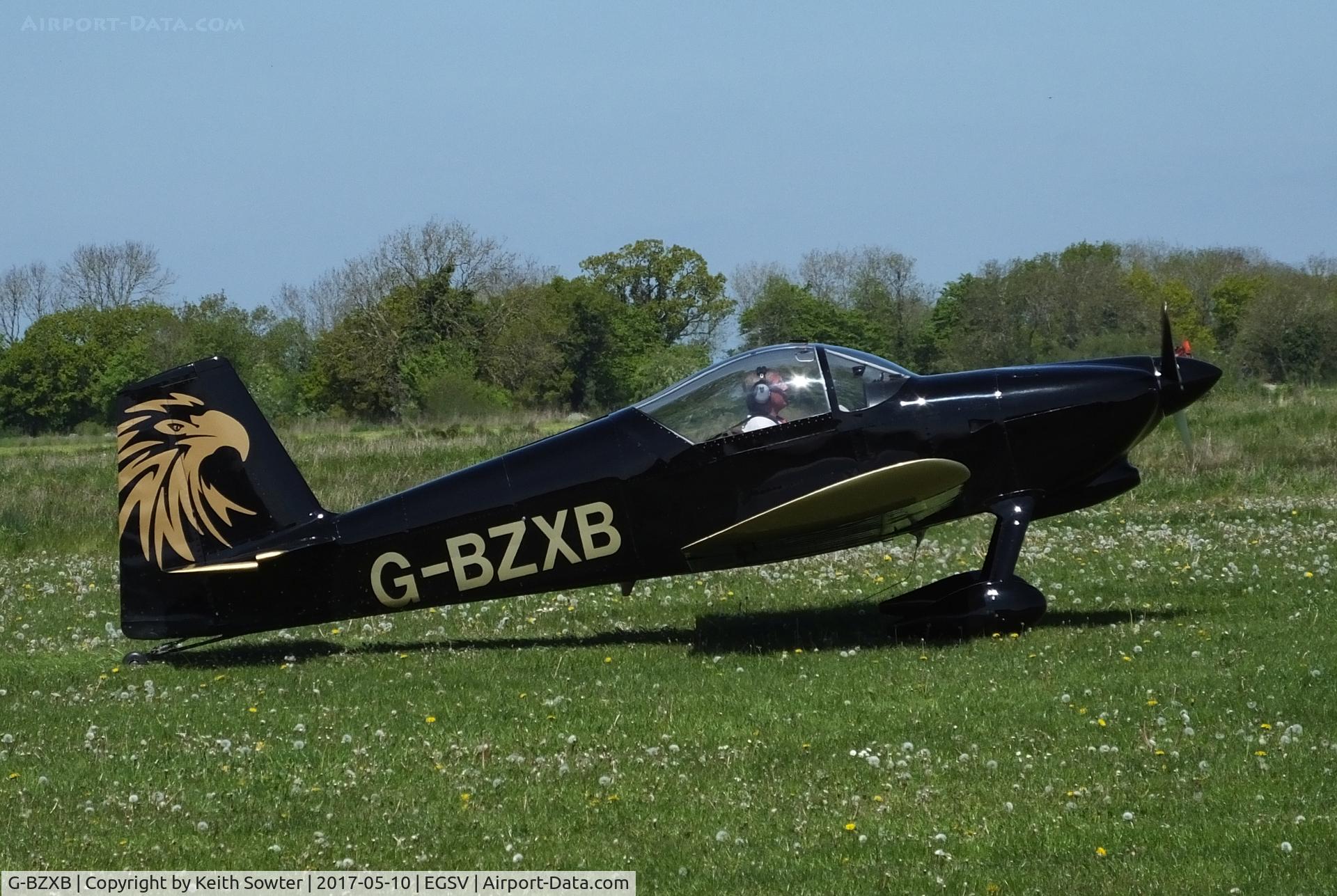 G-BZXB, 2002 Vans RV-6 C/N PFA 181A-13625, Taxying in