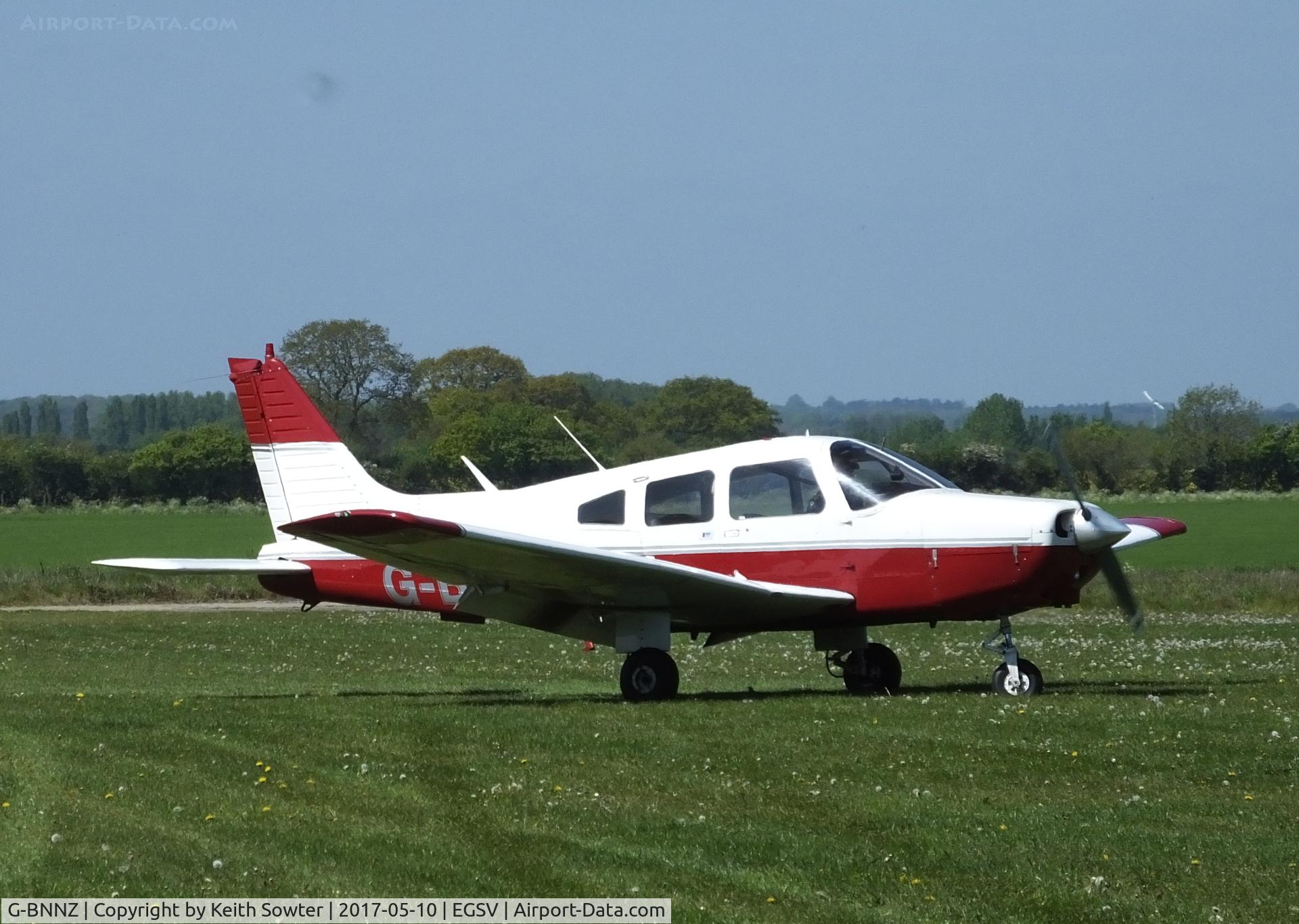 G-BNNZ, 1980 Piper PA-28-161 Cherokee Warrior II C/N 28-8016177, Visiting aircraft