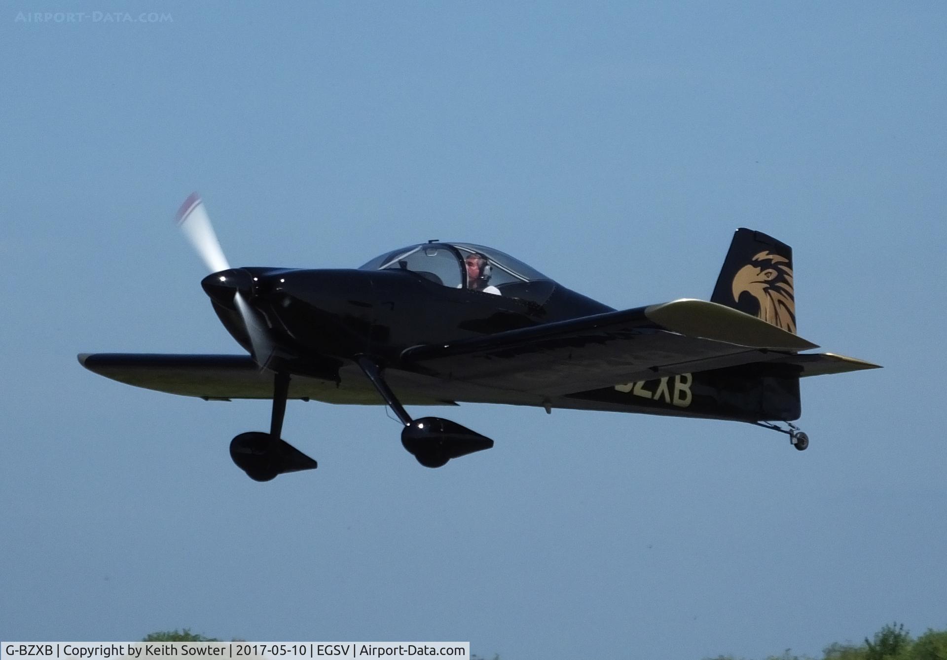 G-BZXB, 2002 Vans RV-6 C/N PFA 181A-13625, Climbing away