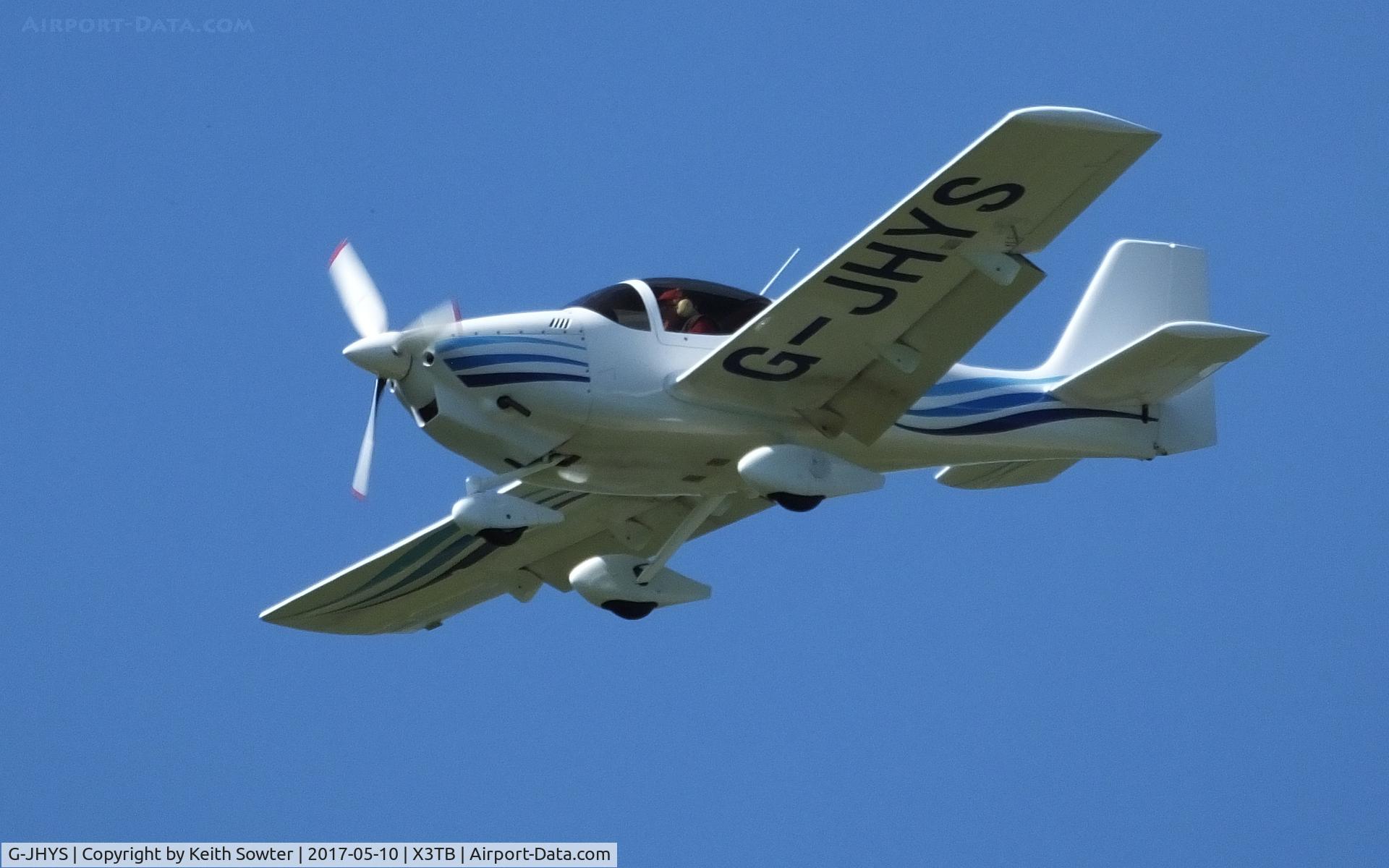 G-JHYS, 2001 Europa Tri Gear C/N PFA 247-13307, Short finalks to land