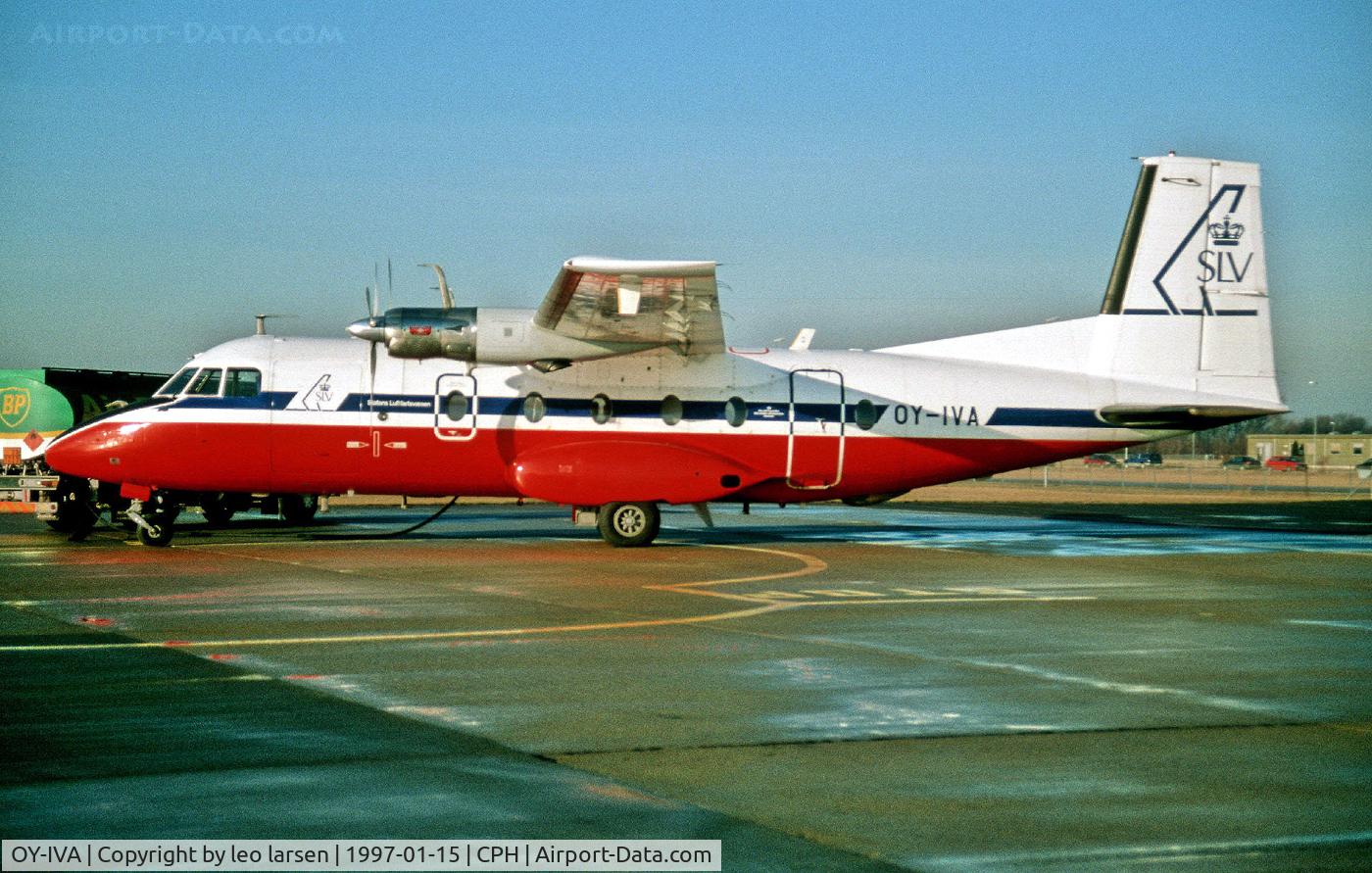 OY-IVA, 1970 Nord N262A-42 C/N 57, Copenhagen 15.1.1997